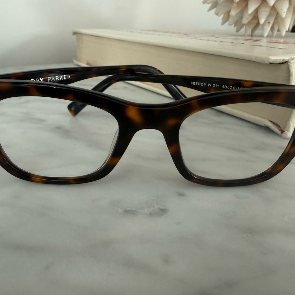 Warby Parker Tortoise Frame Glasses